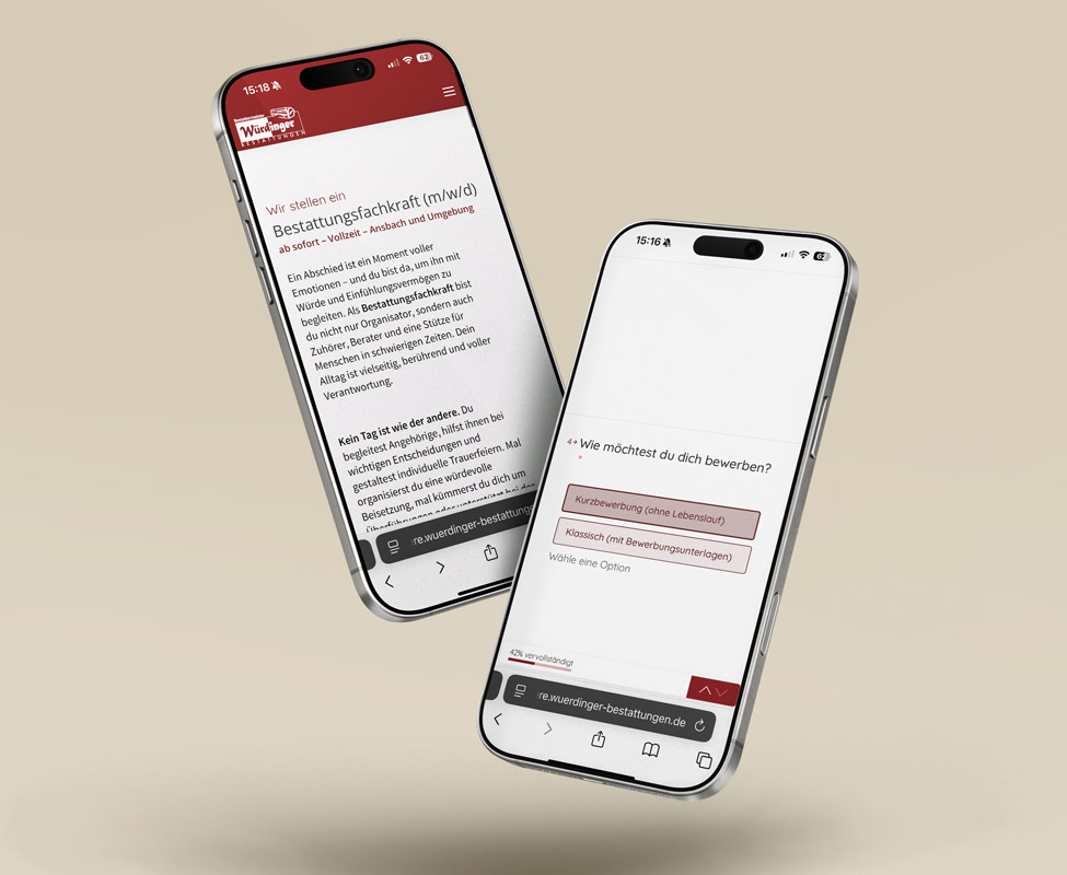 bewerbungsformular Würdiger Bewerbungsformular