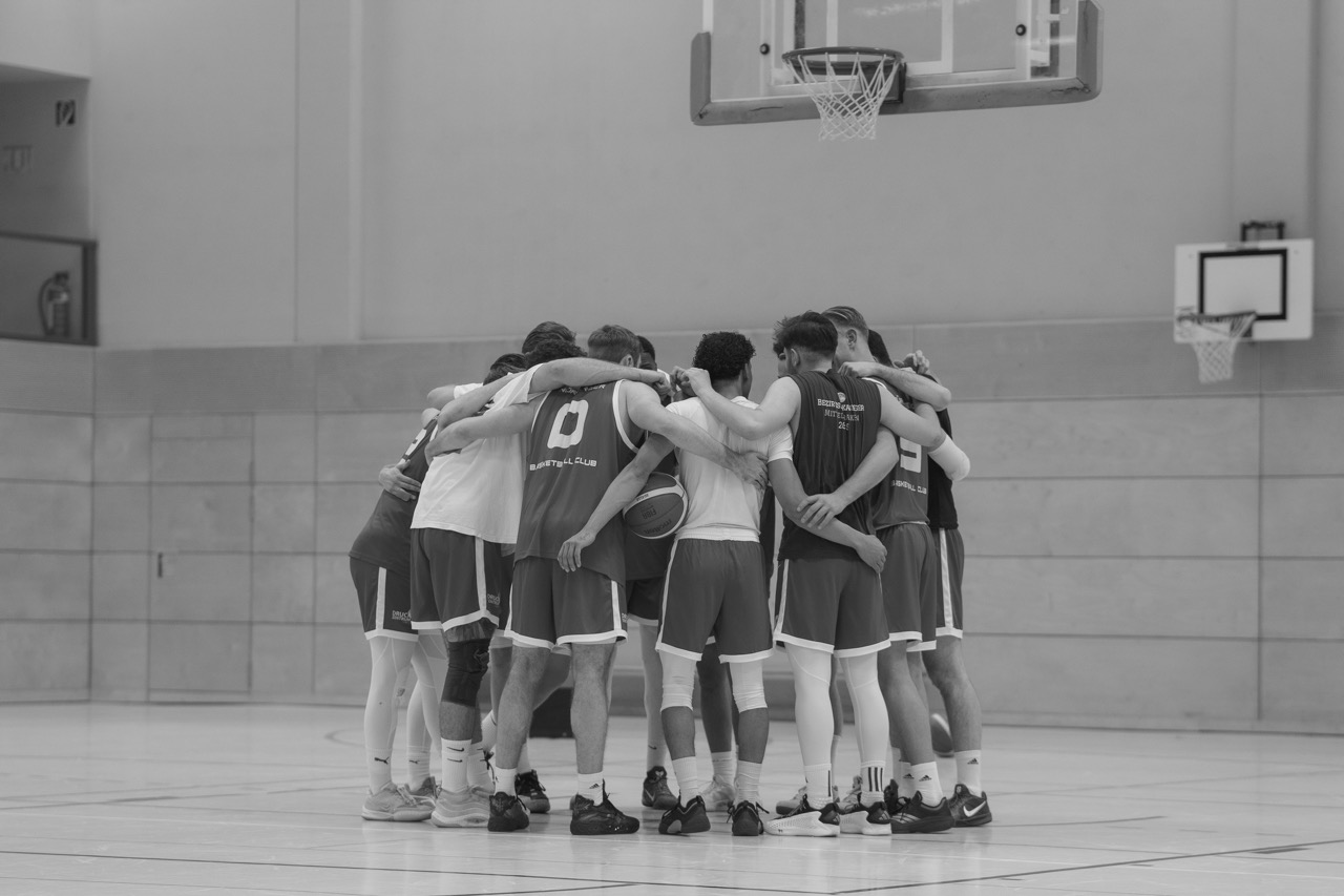 Piranhas Ansbach Basketball Spiel Teamgeist